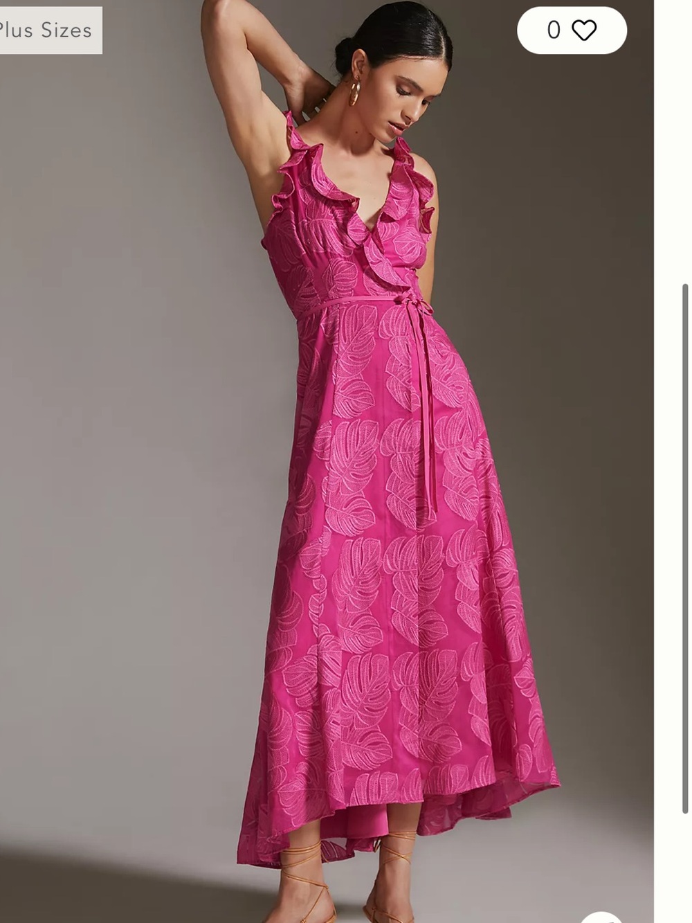 Hutch Ruffle Wrap Maxi Dress from Anthropologie